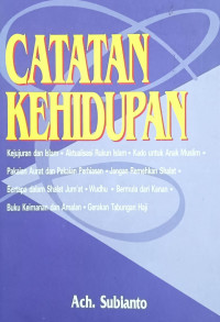 Image of Catatan Kehidupan