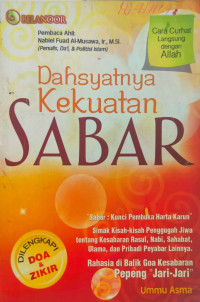 Image of Dahsyatnya Kekuatan Sabar