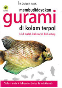 Image of Membudidayakan Gurami di Kolam Terpal