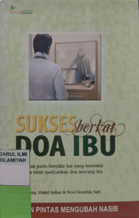 Image of Sukses berkat doa ibu