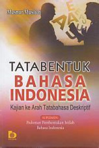 Image of Tatabentuk Bahasa Indonesia